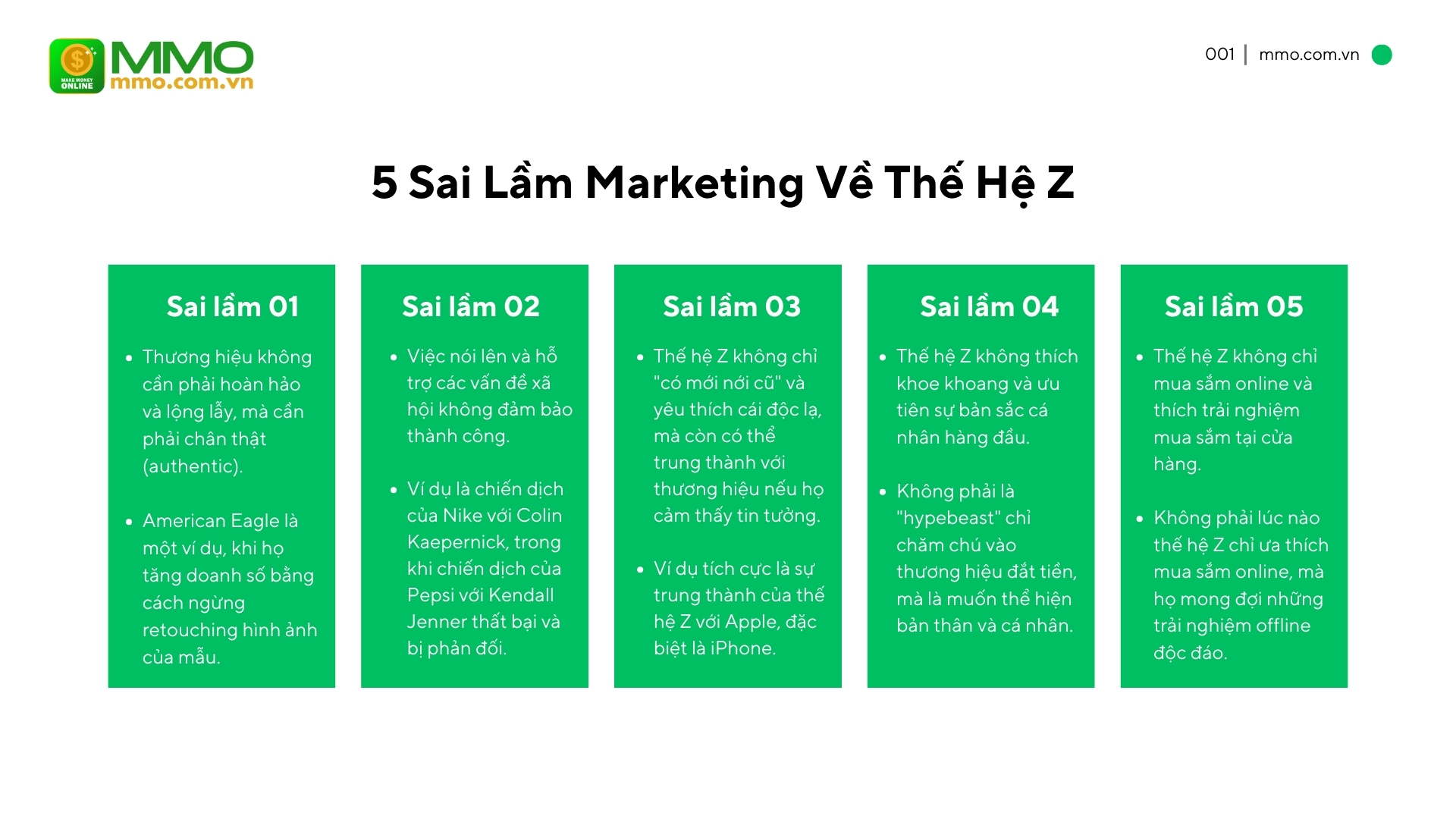 5 Sai Lầm Marketing Về Thế Hệ Z