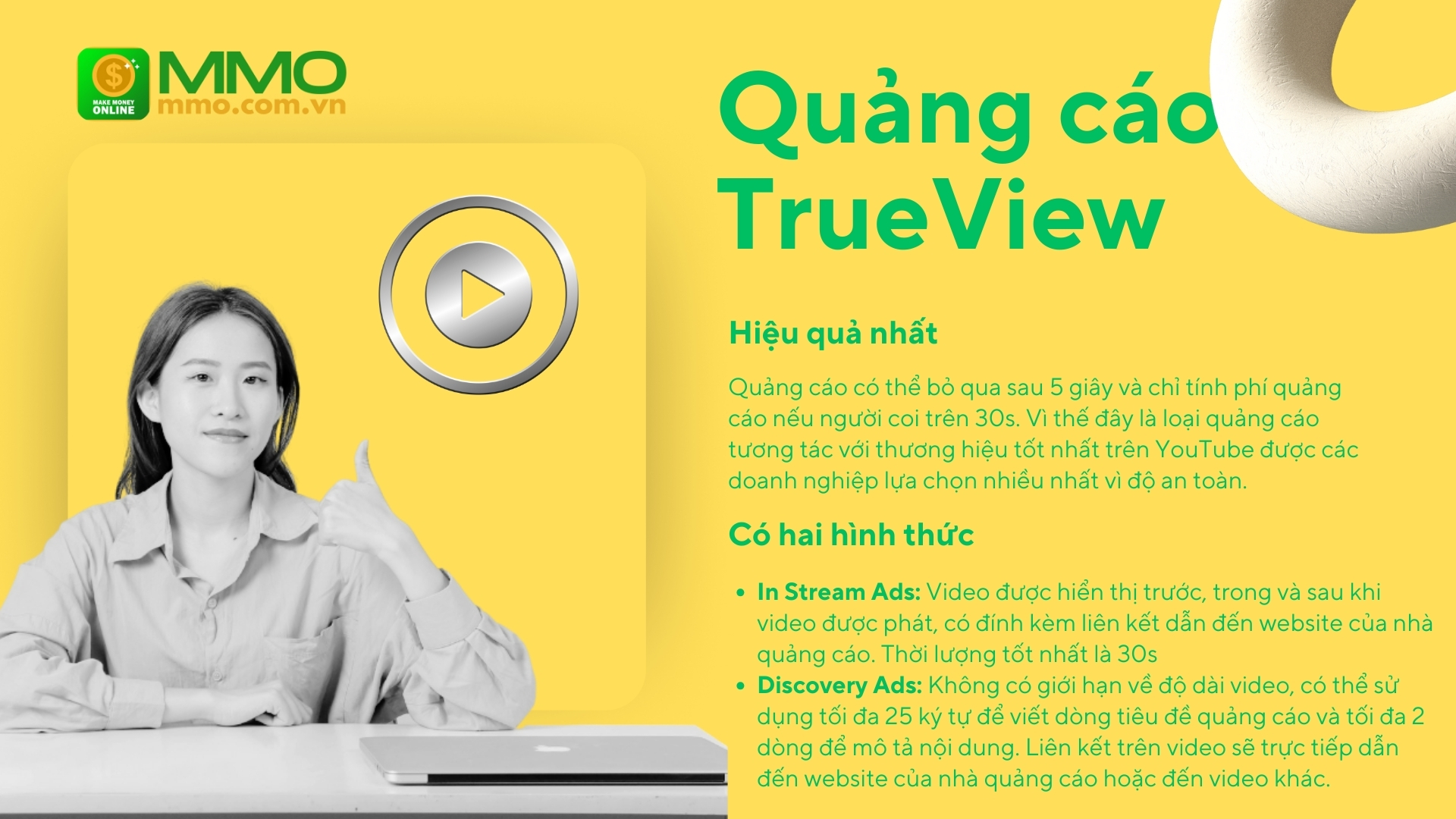 7 định dạng quảng cáo YouTube Ads phổ biến nhất