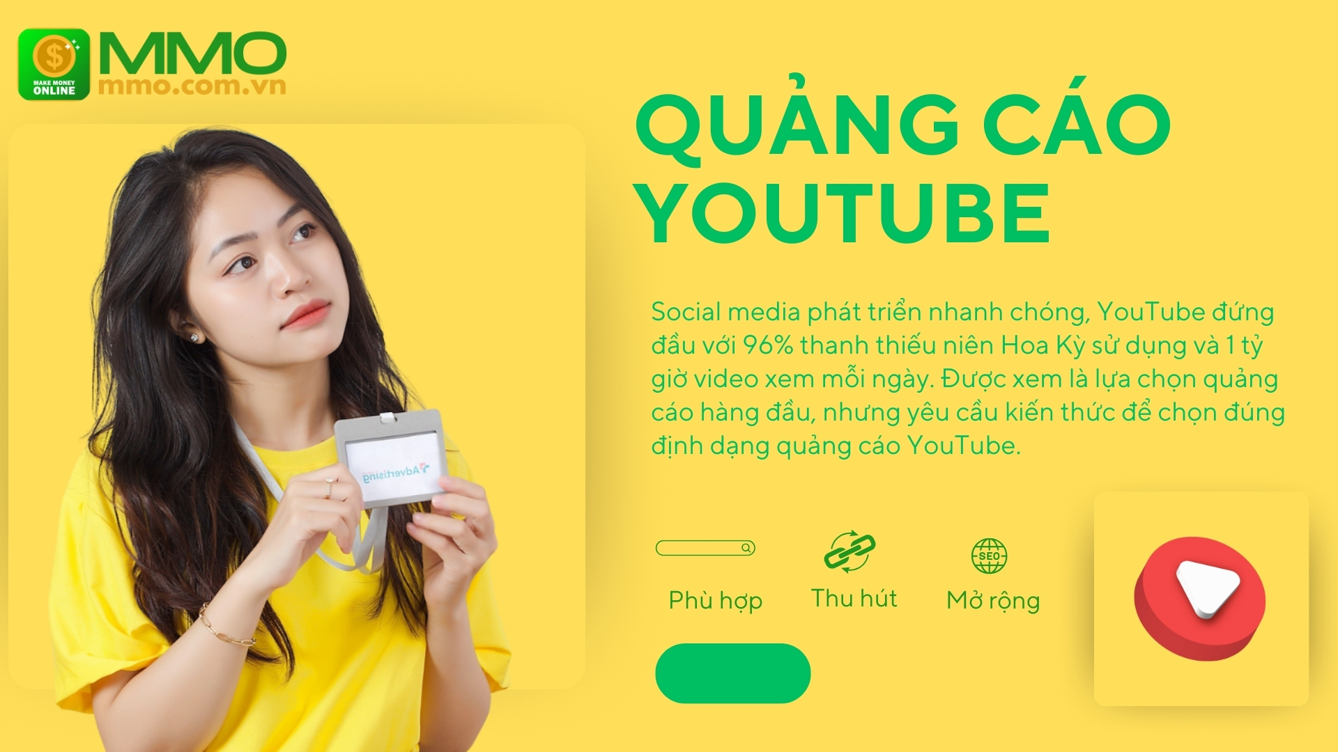 7 định dạng quảng cáo youtube phổ biến