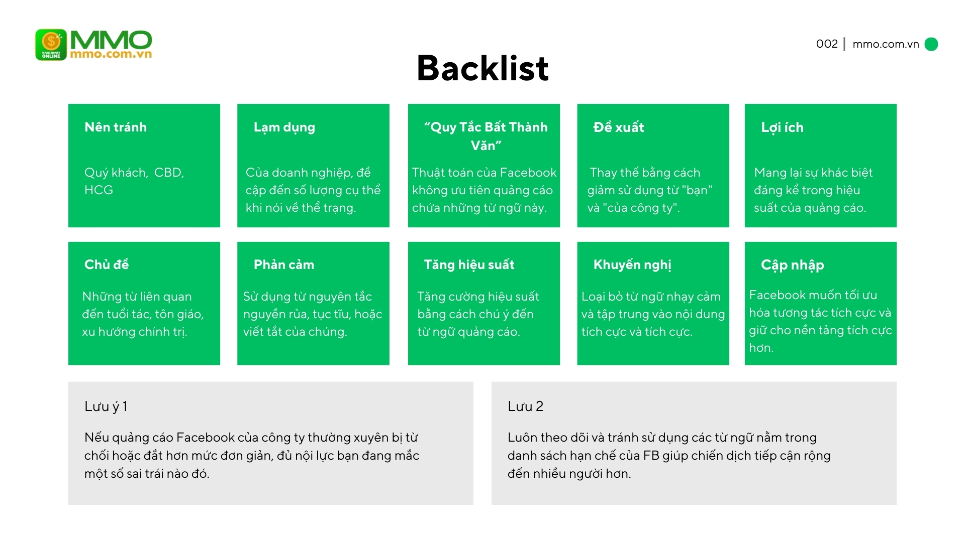 Các lỗi trong quảng cáo Facebook và cách khắc phục
