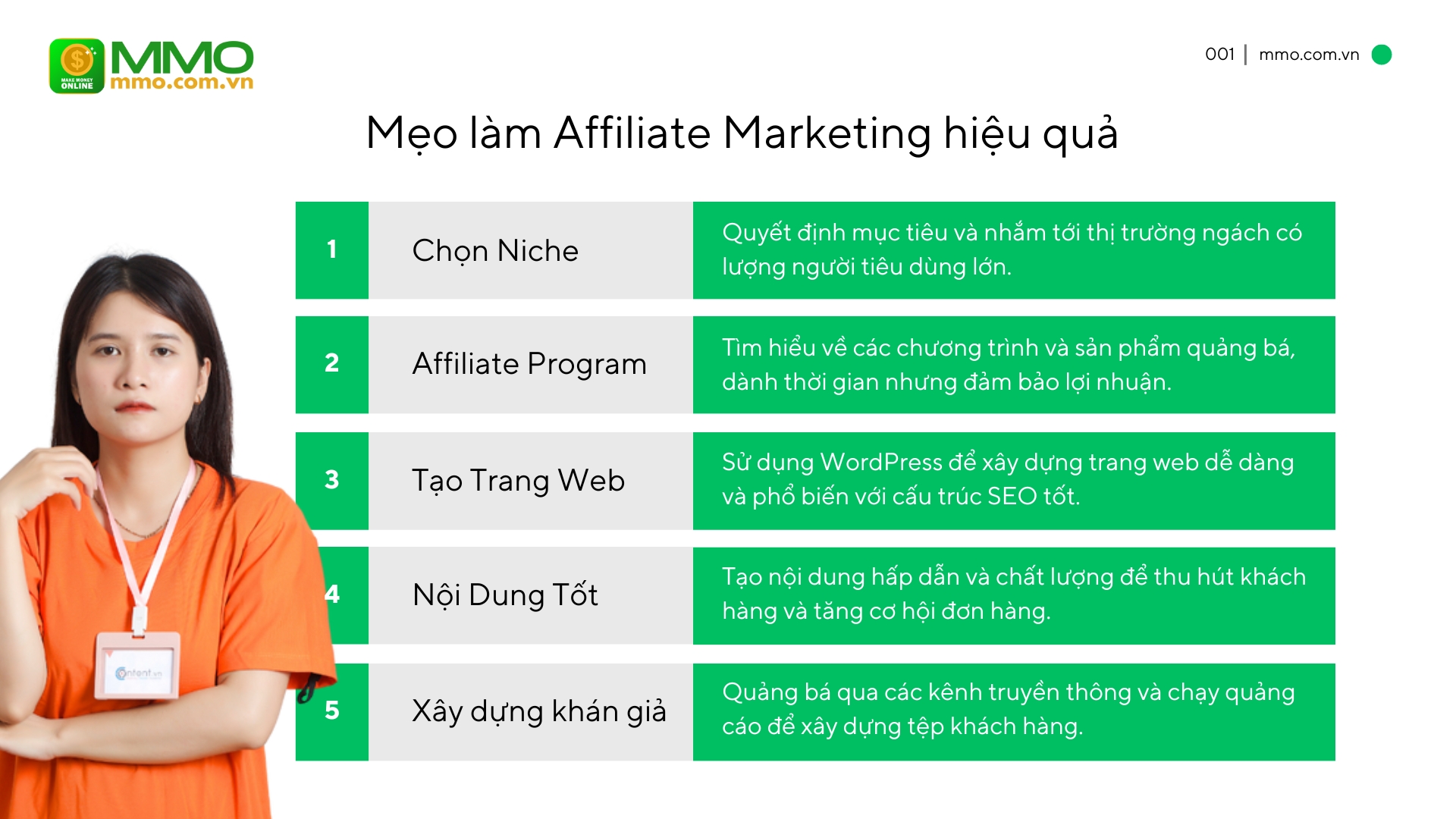 Mẹo đầu tư vào Affiliate Marketing hiệu quả