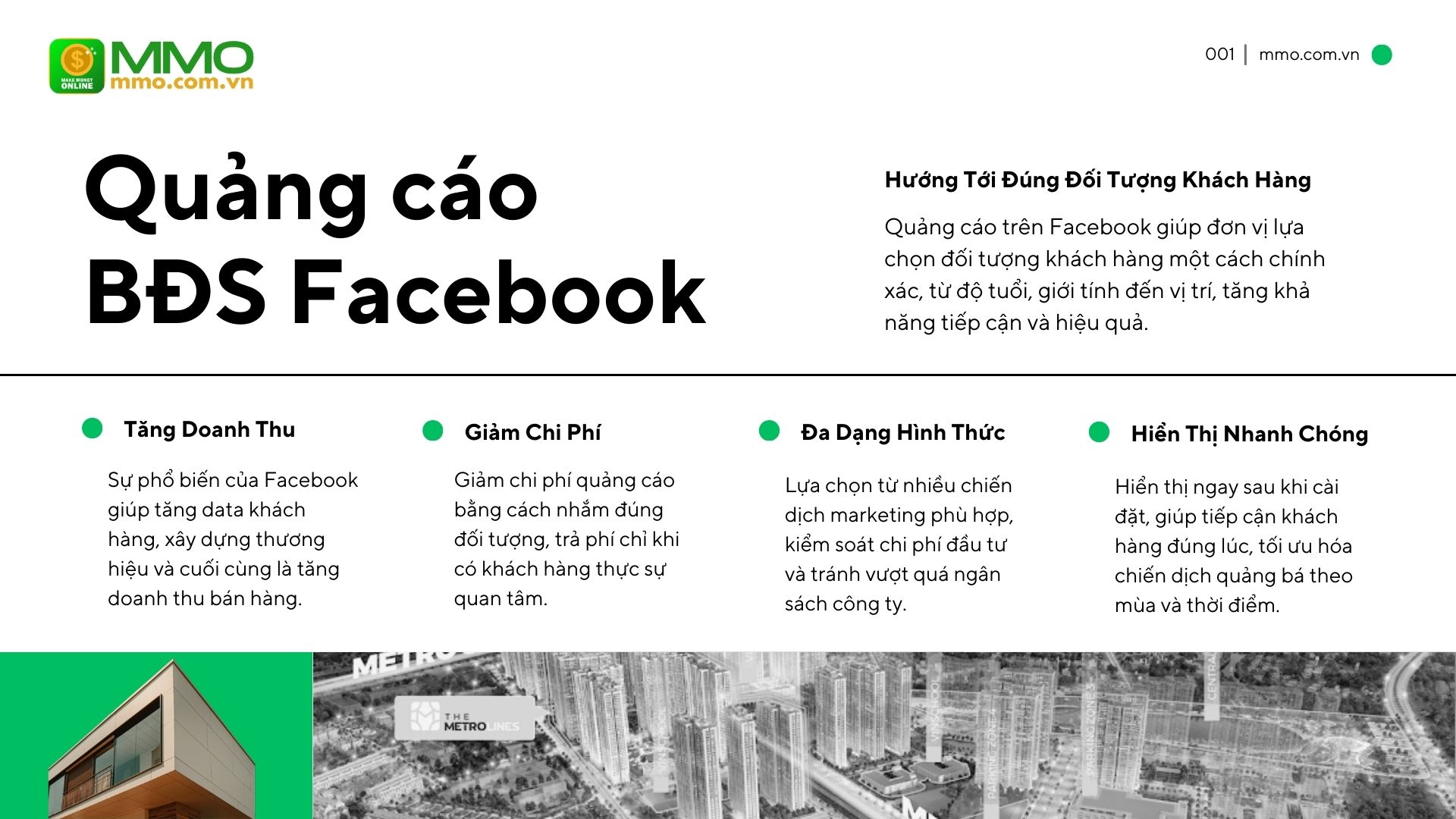 Lợi ích hiệu quả quảng cáo BĐS trên Facebook