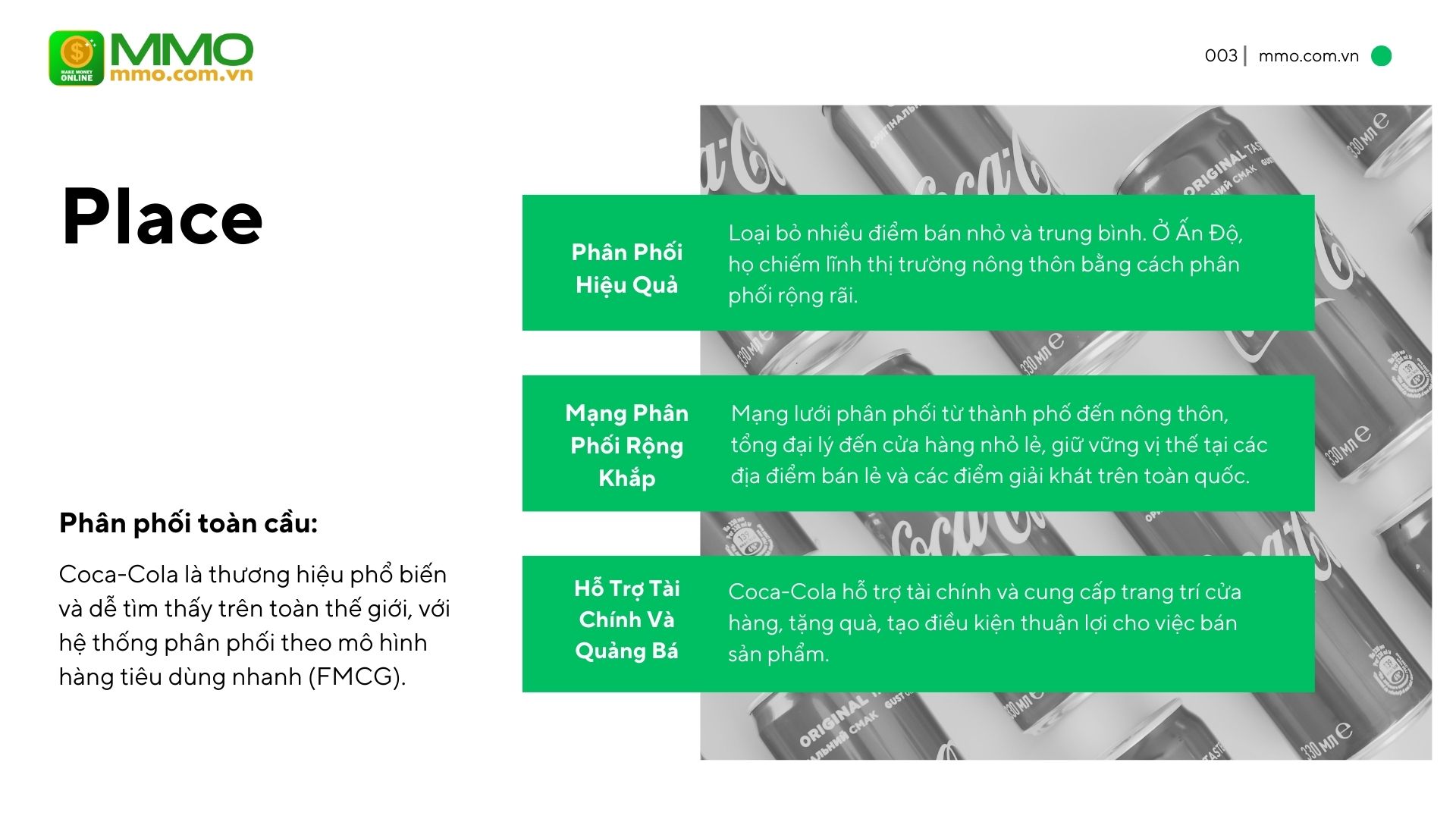 chiến lược marketing mix của Coca Cola