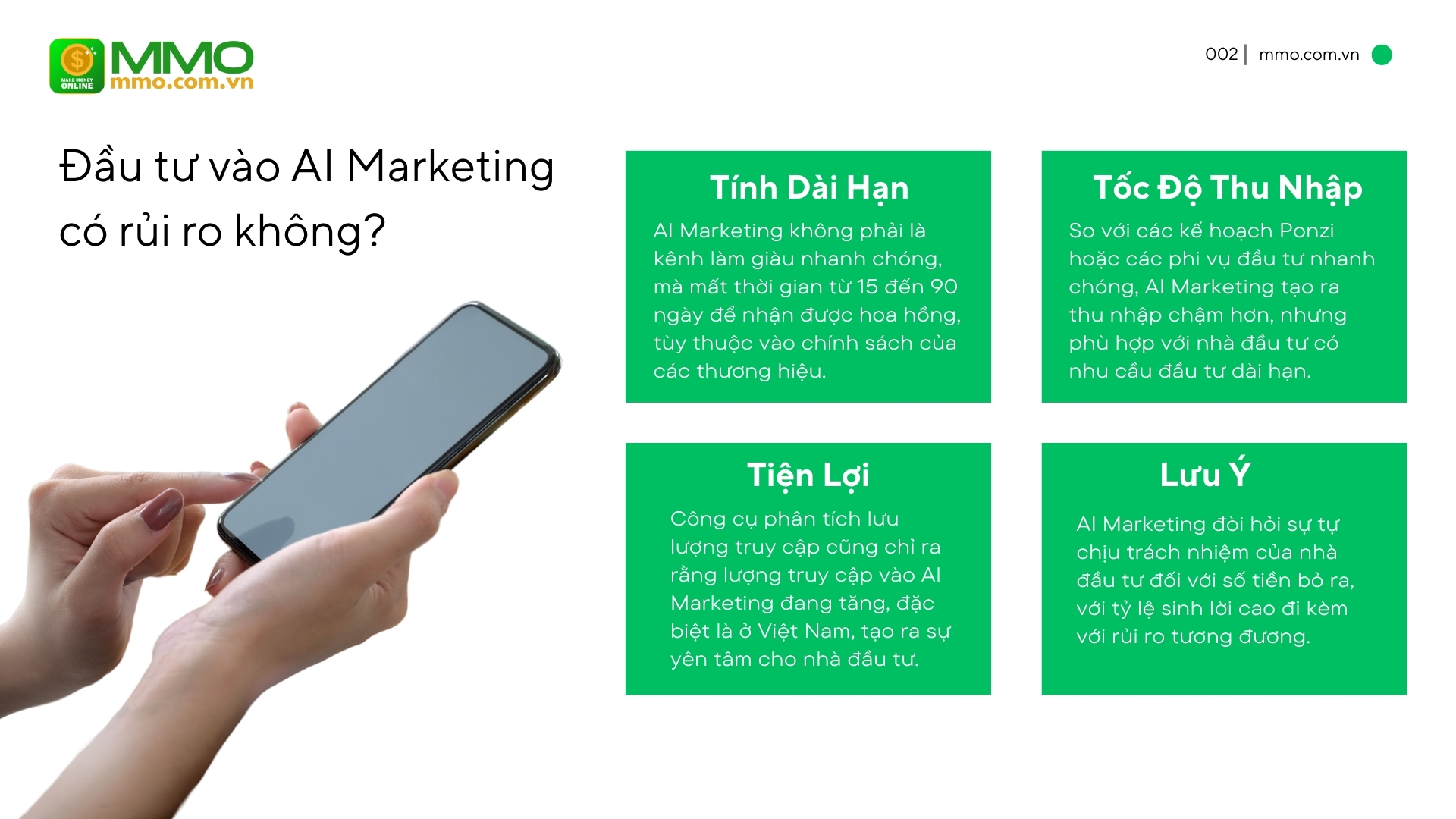 Đầu tư vào AI Marketing có rủi ro không