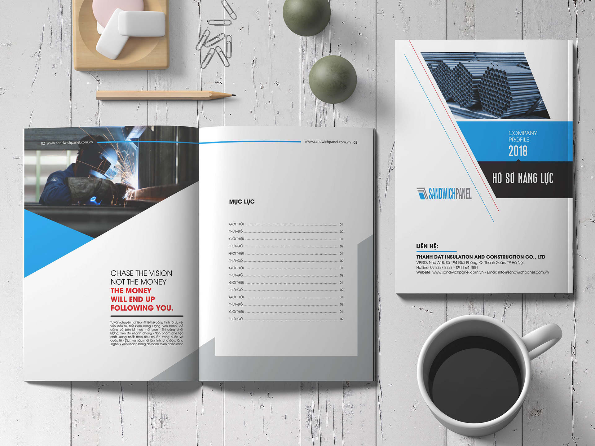 Cùng học cách thiết kế Profile công ty cực chất từ top các tập đoàn khủng trên thế giới