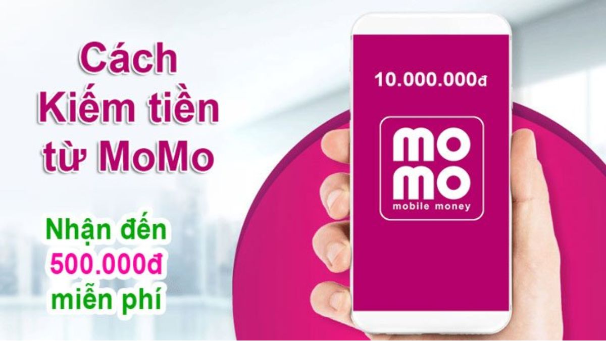 Kiếm tiền trên momo