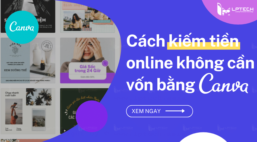 Kiếm tiền từ Canva