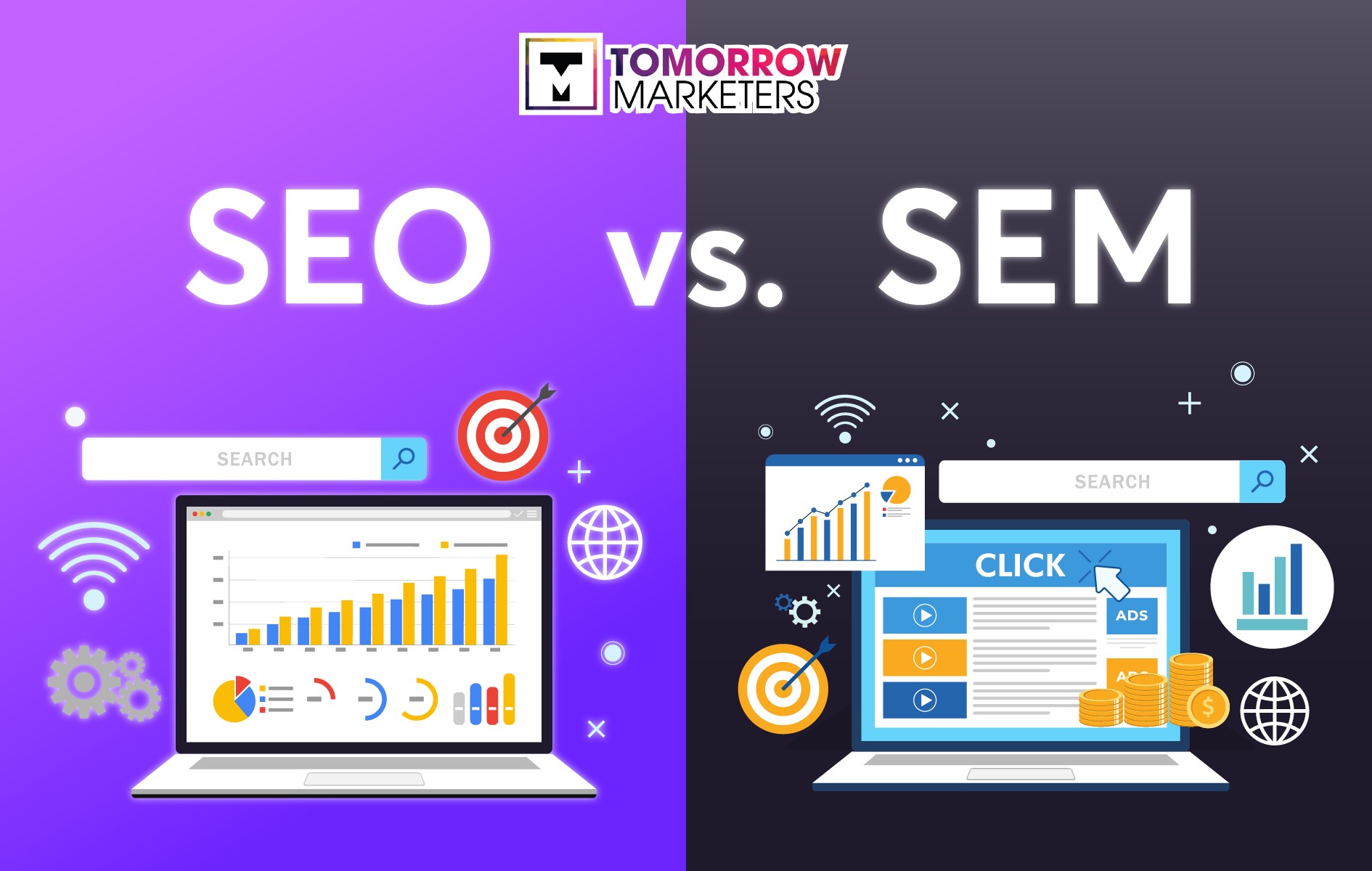 SEM là gì? Phân biệt SEM và SEO như thế nào ?