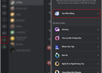 Tạo nội dung Discord
