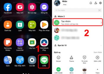 Tạo nội dung Line